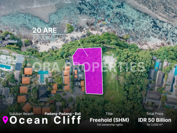 Ocean Cliff Top Land