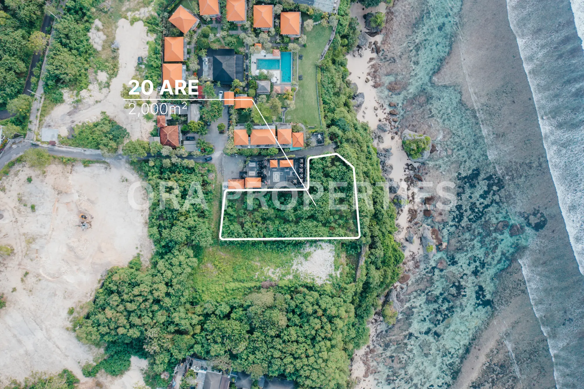 Ocean Cliff Top Land