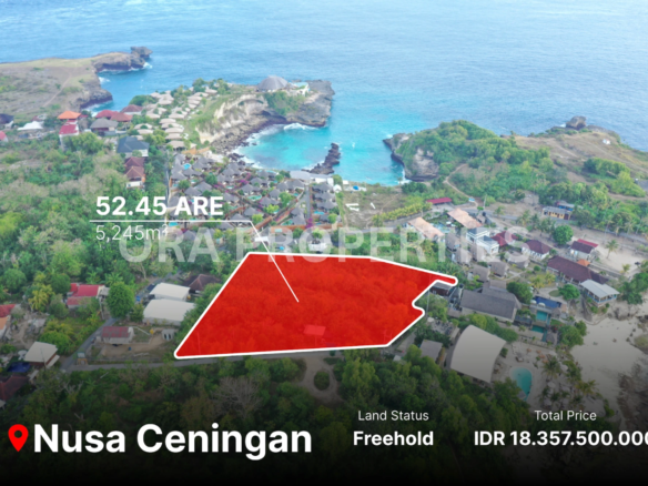Nusa Ceningan Land Commercial zoning