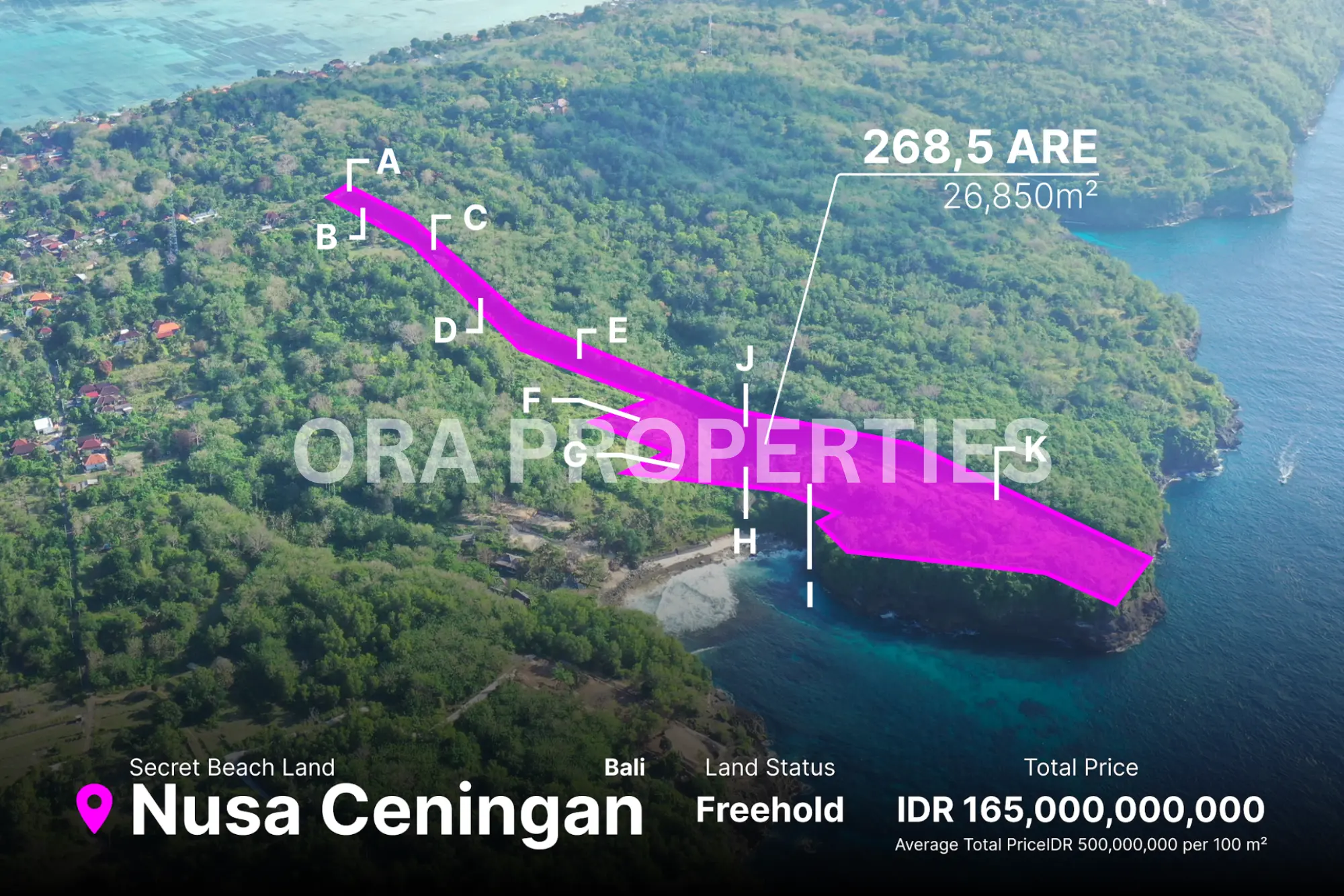 Secret Beach Land 3 – Nusa Ceningan