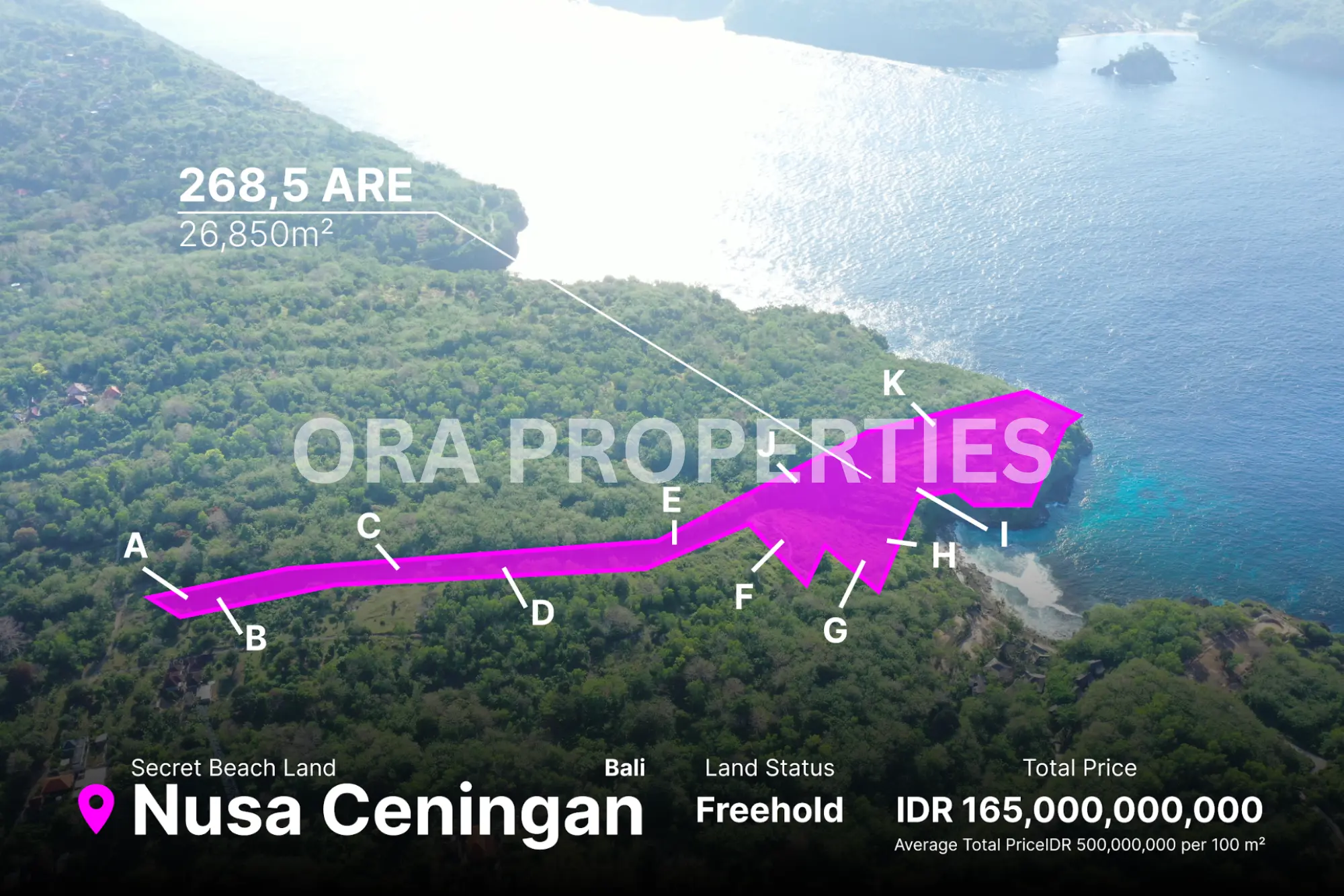 Secret Beach Land 3 – Nusa Ceningan